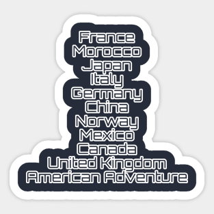 Showcase List Sticker